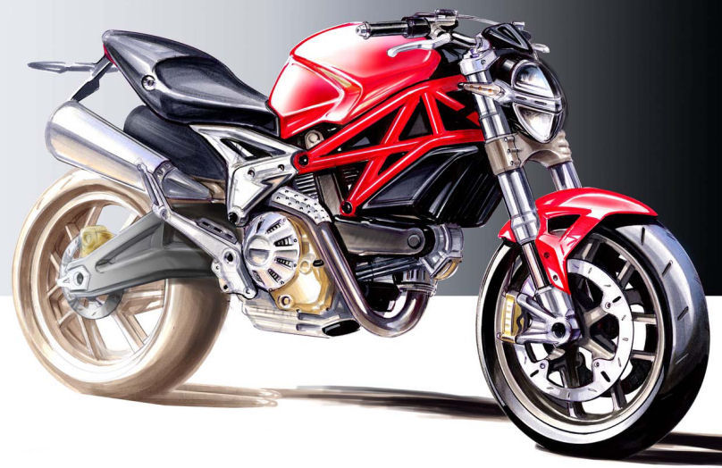 DUCATI Monster 696 Proto (c) Kay 2008-2009.