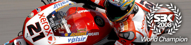 DUCATI SBK World Champion 2008.